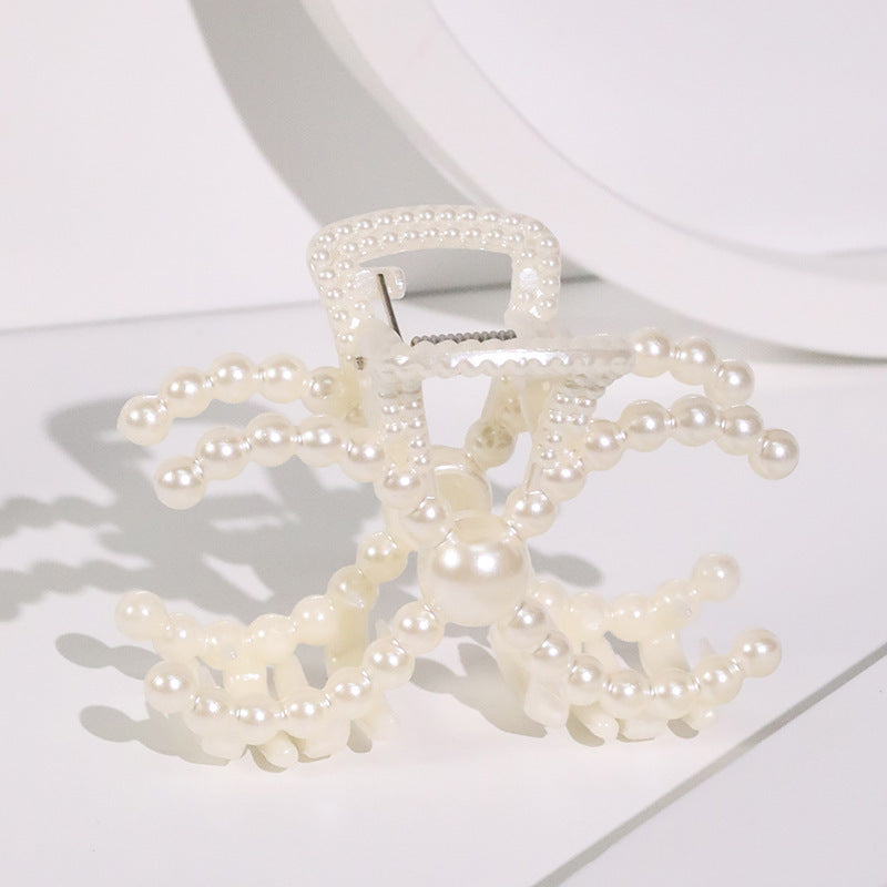 Wholesale Simple Fashion Pearl Shark Clip